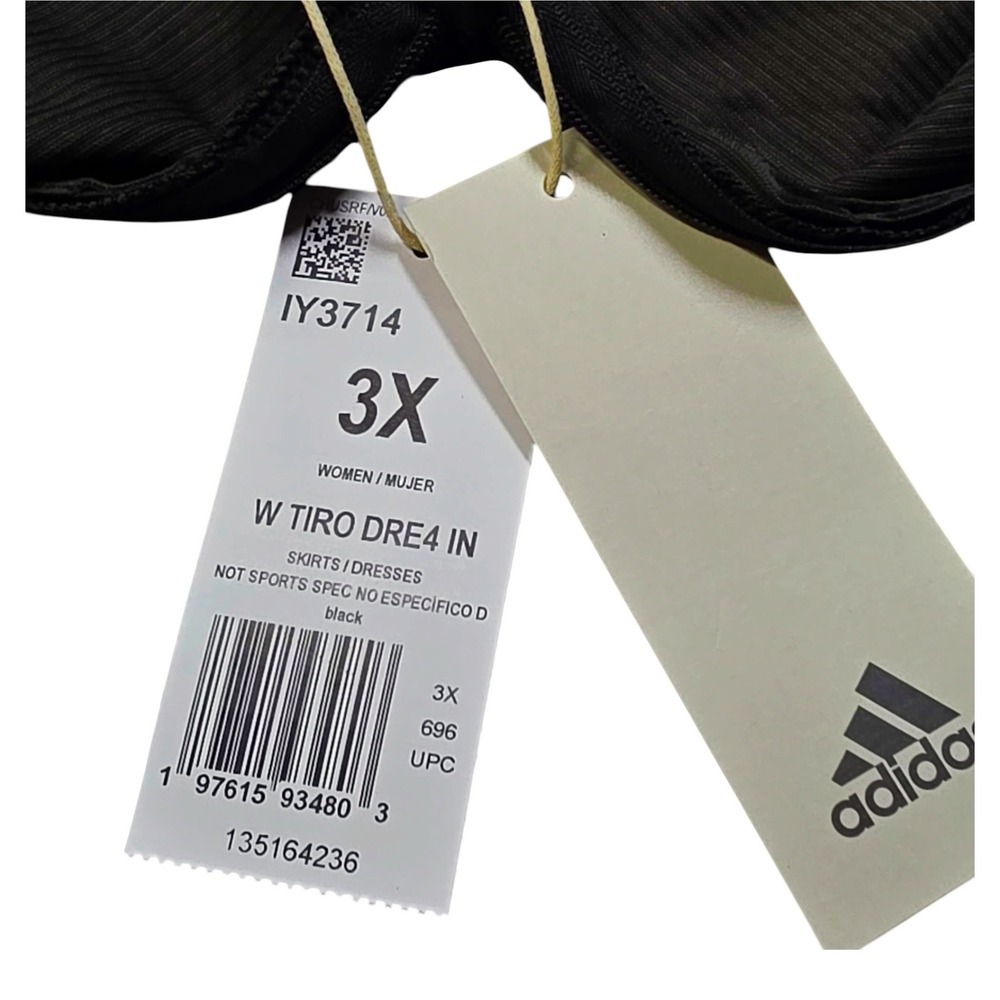 Adidas Women 3X Dark Green Velour Ribbed Quarter Zip Polo Long Sleeve Mini Dress - Picture 4 of 10